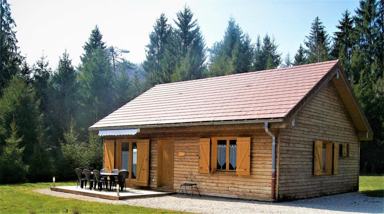 Chalet De Charme Le Contemporain Ney Exteriér fotografie