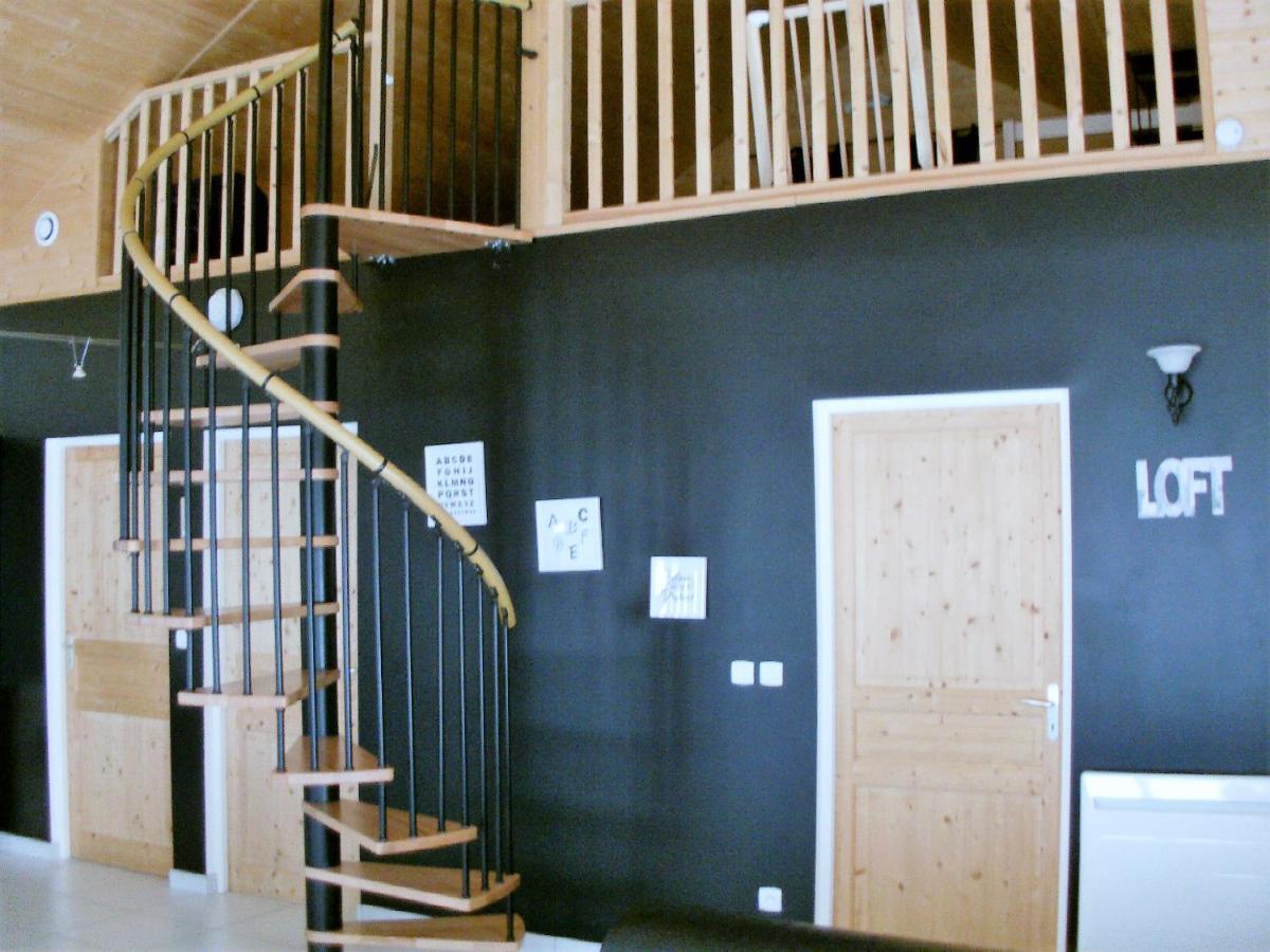 Chalet De Charme Le Contemporain Ney Exteriér fotografie