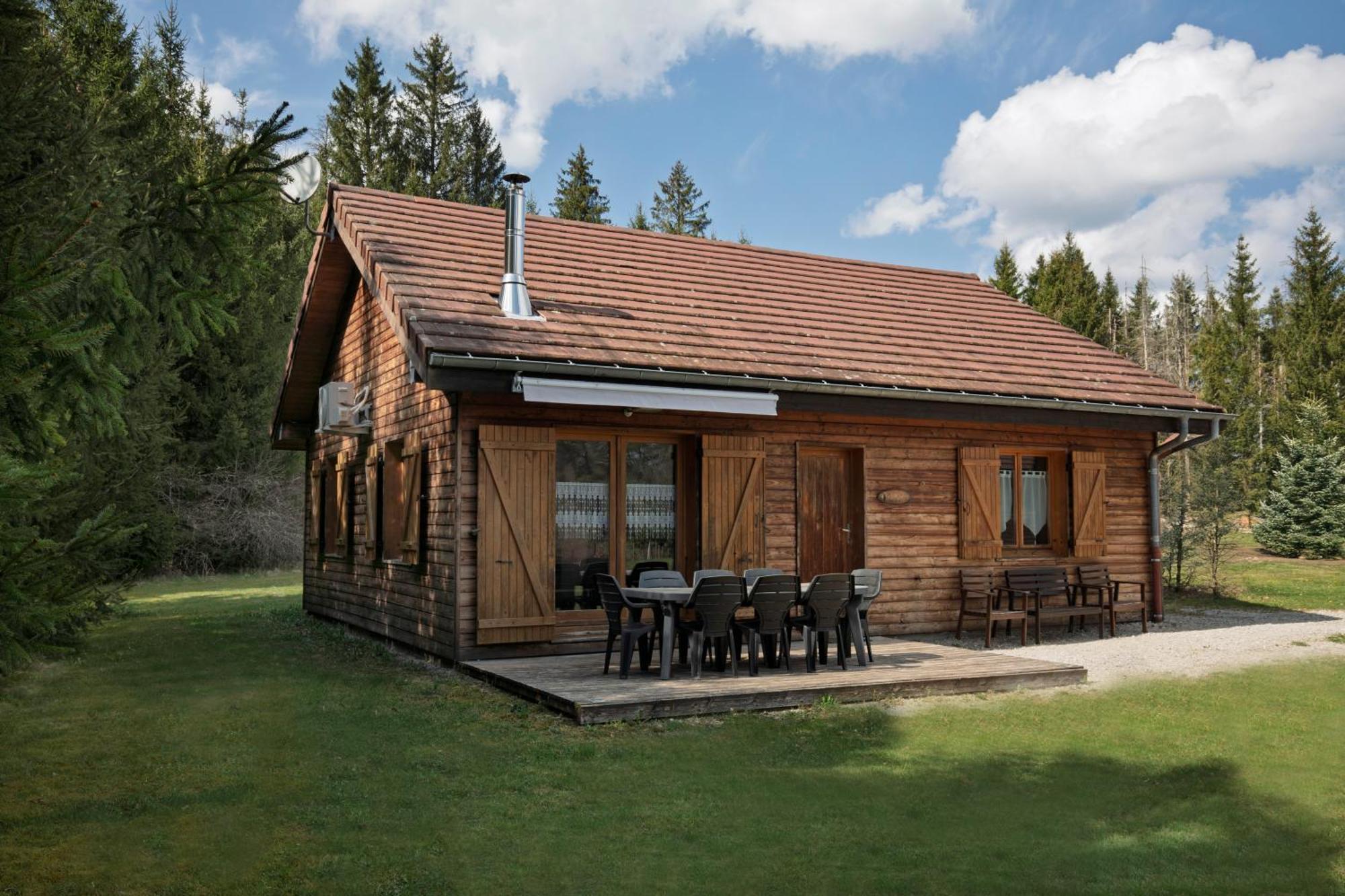 Chalet De Charme Le Contemporain Ney Exteriér fotografie
